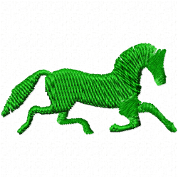 Horses Embroidery Design 2 Horses Embroidery Design 2